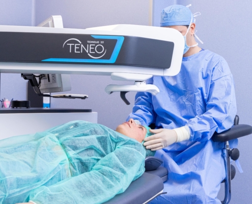 Vista Vision Teneo 317 sala laser: PRK